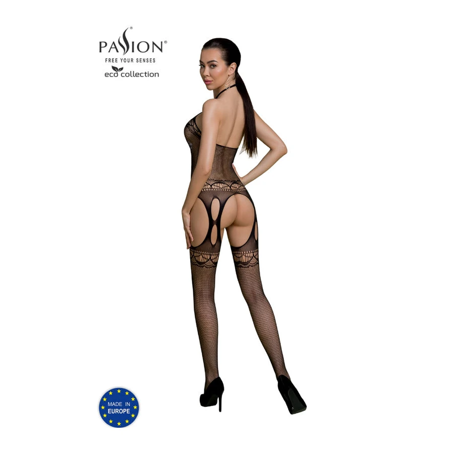PASSION - ECO COLLECTION BODYSTOCKING ECO BS006 WEISS